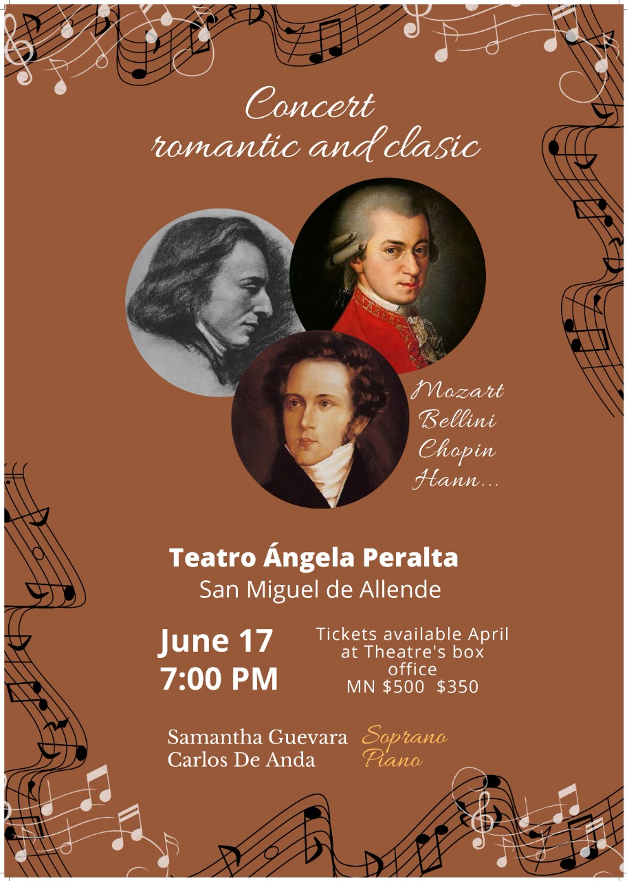 Romantic Classical Concert [] Teatro Angela Peralta | Discover San Miguel  de Allende