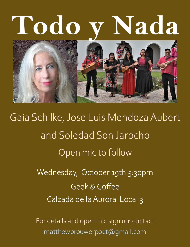 Todo y Nada with Gaia Schilke, Jose Luis Mendoza Aubert and Soledad Son