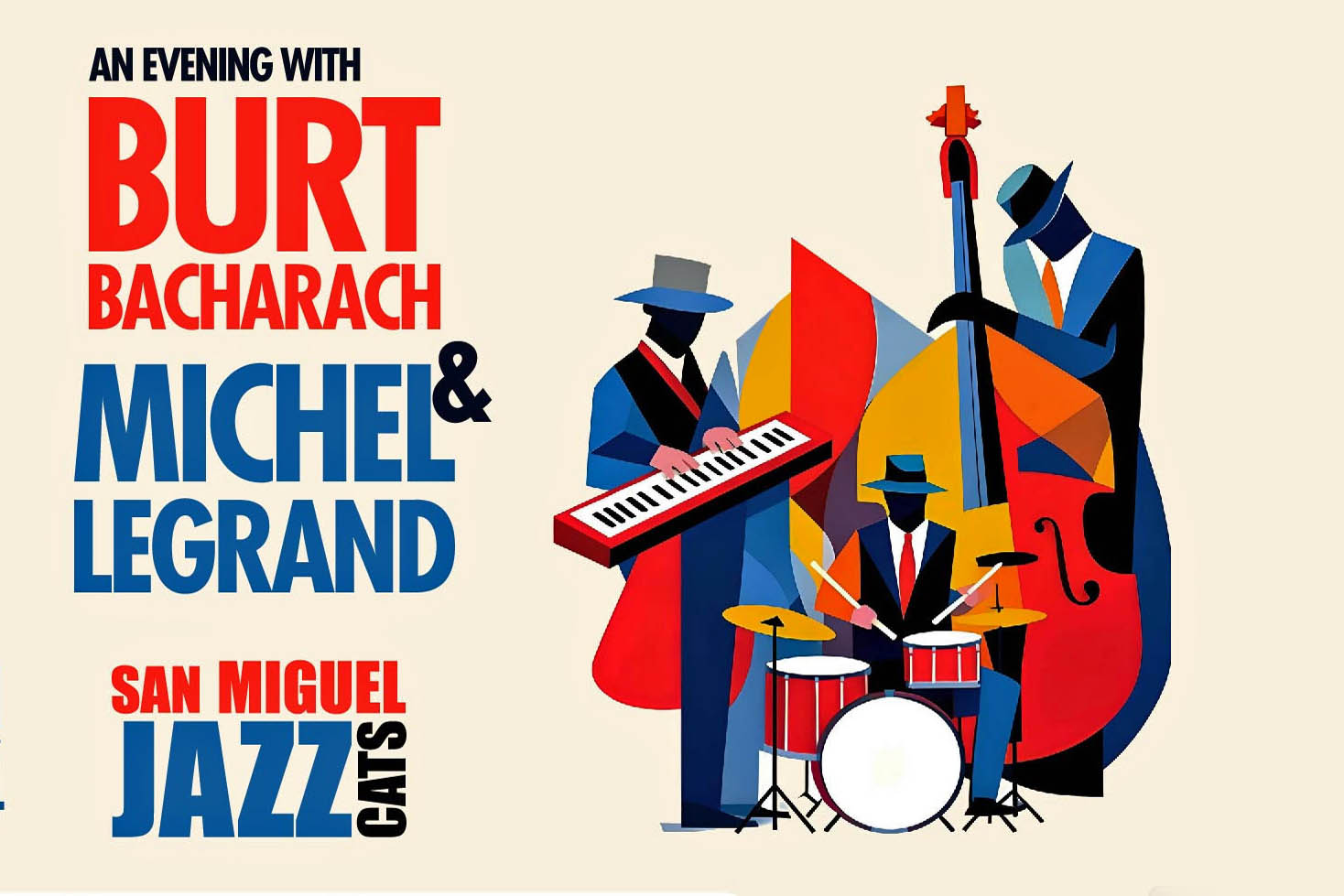Burt Bacharach & Michel Legrand Concert [] Cent’anni - Discover San ...