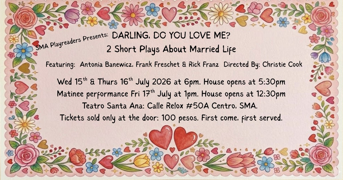 JulyPlayreaders Darling do you love me 1