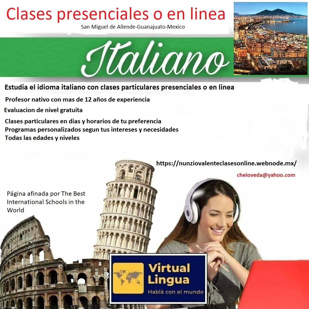 CLASES DE ITALIANO 30 06 23