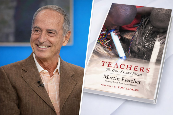 Martin Fletcher and book